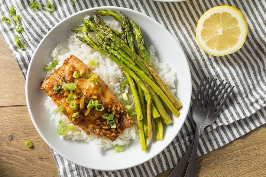 healthy meal ideas salmon teriyaki