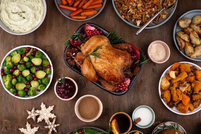 gut-friendly holiday foods