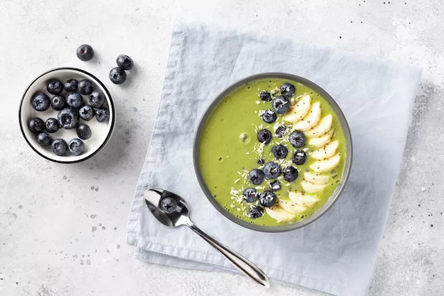 green smoothie bowl recipe 